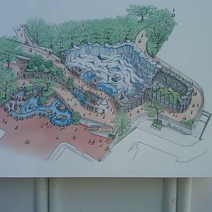 Concept Art for new Arctic exhibit