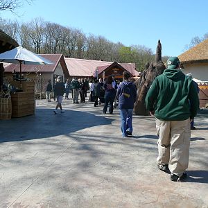 Entrance into African Elephant Crossing