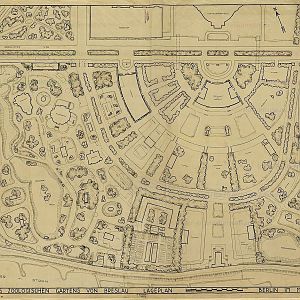 Zoo Wrocław - plan 1929
