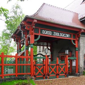 Zoo Wrocław - wejście od strony rzeki Odry