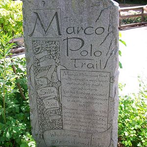 Marco Polo Trail Sign - 2009
