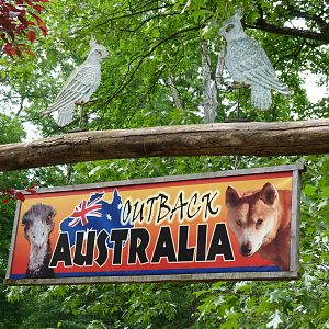 Catoctin Zoo -- Australia Entrance