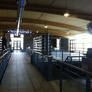 Water Pump Exhibit at Emmen Zoo - April 2011