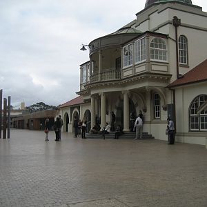 Inside the new Entry precinct