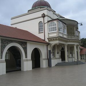 Inside the new Entry precinct