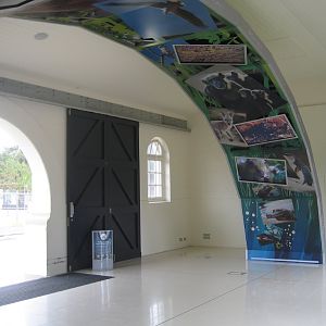 Inside the new Entry precinct