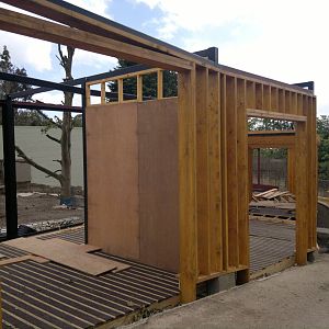 Edinburgh Zoo -new panda enclosure - May 2011