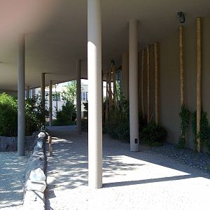 Restaurant and event entrance, Gondwanaland, June 2011