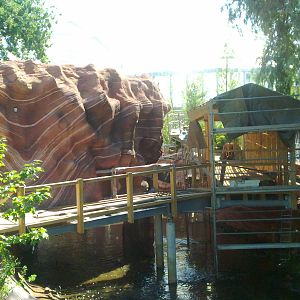 Visitors entrance, Gondwanaland, June 2011