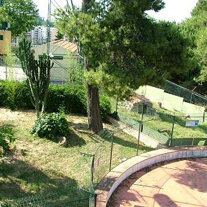 Fox and Porcupine Exhibits at Lisbon Zoo, 24/05/11