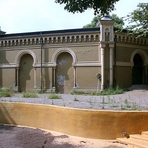 View of old Hippo Exhibit; Cologne; 28th May 2011