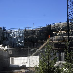 Construction of the new Eismeer at Hamburg