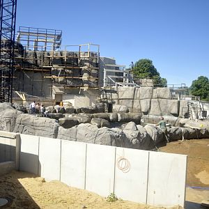 Construction of the new Eismeer at Hamburg