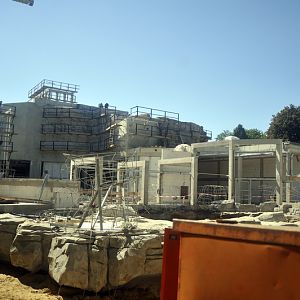 Construction of the new Eismeer at Hamburg