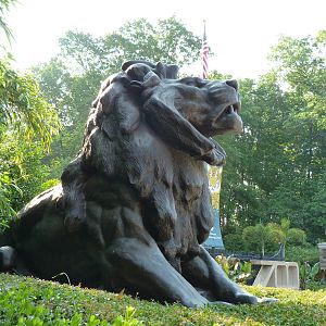 Lion Statue at Entrance