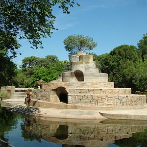 Mouflon Island at Madrid Zoo Aquarium, 26/05/11