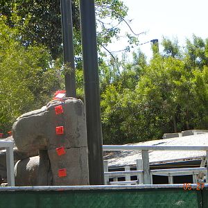 Construction of Chinese Leopard exhibit