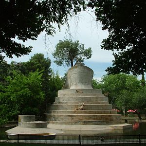 Spanish Ibex Exhibit at Madrid Zoo Aquarium, 26/05/11