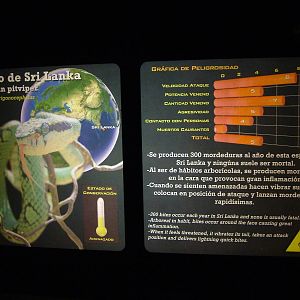 Signage Example in Venom at Faunia, 27/05/11