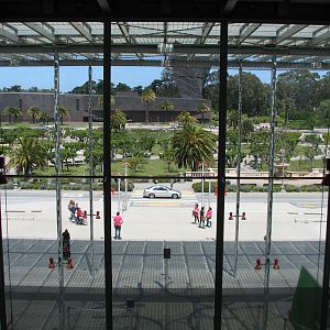 Lobby View to Music Concourse in Golden Gate Park