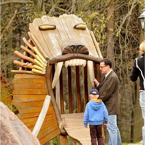 Ice-Age playground at Eberswalde