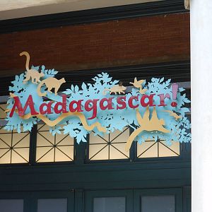 Bronx Zoo- Madagascar! Sign