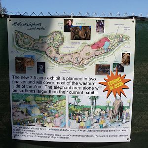 San Diego Zoo - Elephant Odyssey Sign