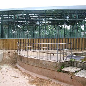 Hippo Exhibit and Elephant House at Barcelona, 30/05/11