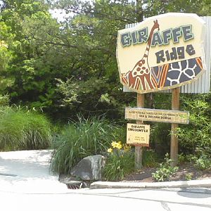 Giraffe Ridge entrance