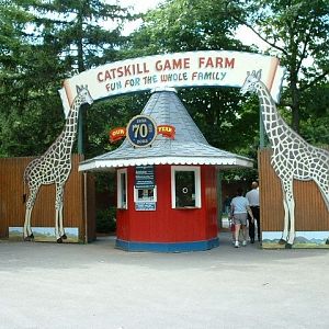 Catskill Game Farm entrance