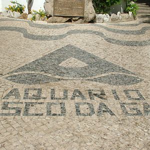 Pavement Mosaic at Vasco da Gama Aquarium, 25/05/11