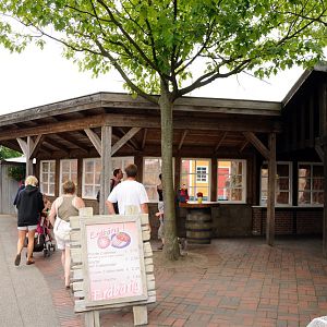 Sealion viewing-area at Hansa-Park Sierksdorf