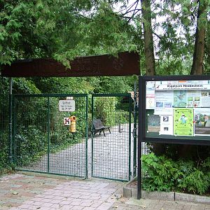Main Entrance Gates at Vogelpark Heddesheim, 06/09/10
