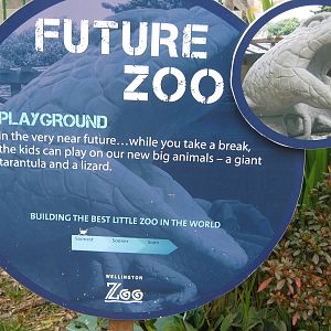 Future Zoo, where your kids can play on slides!