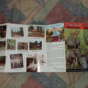 Catskill Game Farm map 1970's