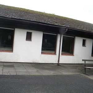 Zebra house at Blackpool Zoo 07/08/11