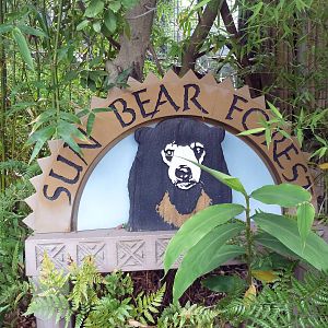 Sun Bear Forest - Entrance Sign