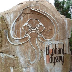 Elephant Odyssey - Entrance/Exit Sign