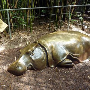 River Hippo Statue