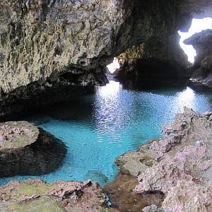 Rockpool below the Matavai