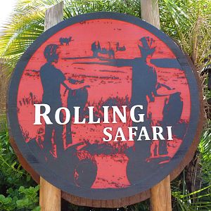 Rolling Safari Sign