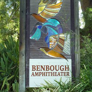 Benbough Amphitheater Sign