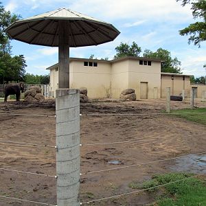 Topeka Zoo 2011 - Elephant Exhibit