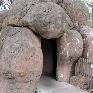 Topeka Zoo 2011 - African Lion Viewing Cave
