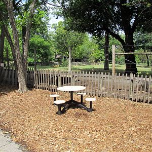 Topeka Zoo 2011 - Seating Area/Tortoise Exhibits/Giraffe Exhibit