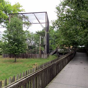 Topeka Zoo 2011 - Boardwalk and Golden Eagle Exhibit