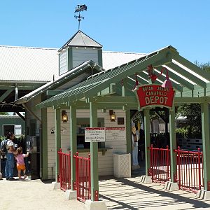 Family Farm Area - Train Station