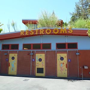 Restrooms - With A Green Roof!