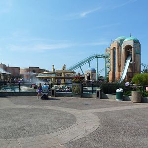 Journey To Atlantis Rollercoaster