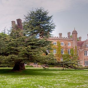Marwell Hall at the centre of Marwell Wildlife (Grade I Listed Building)